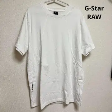 2025 봄/여름 모델 G-STAR RAW 화이트 티셔츠