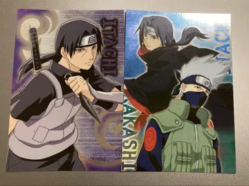 레어/2005년 NARUTO 컬렉션 카드 껌 우치하 이타치 하타케 카카시