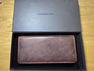 COCOMEISTER 나폴레옹 송아지 가죽 접이식 지갑