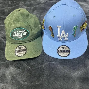 NEW YORK JETS & LA 캡 세트