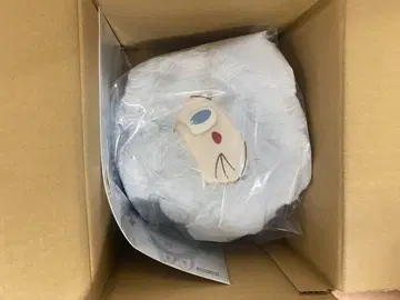 몬스터 플러시 꽃 가방 파란색