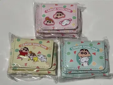 짱구는 못말려(크레용 신짱) 3단 폴더형 지갑 3개 세트