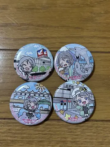 러브 라이브! 선샤인! Aqours 거리 산책 캔뱃지 [와타나베 요]