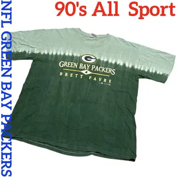 90년대 올 스포츠 NFL "GREEN BAY PACKERS" 타이다이