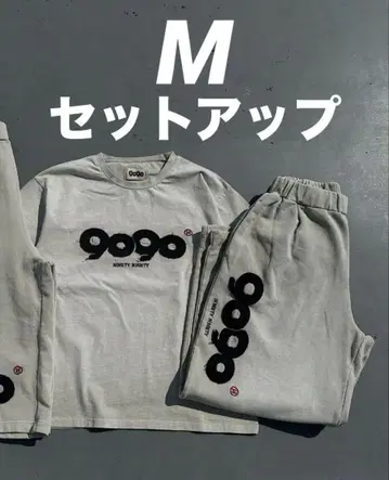 9090 OG Logo Vintage 셋업 그레이 M