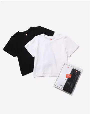 Hanes 헤인즈 TRIBLEND CROPPED T-SHIRTS 2P