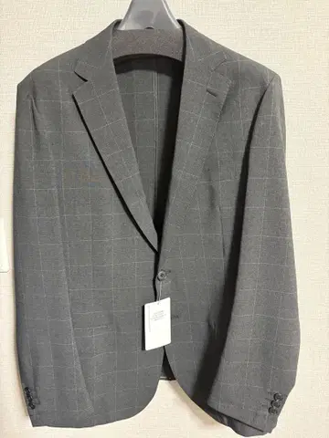 유나이티드 애로우즈 그레이 체크 자켓 XL