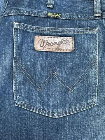 Wrangler 웨스턴 데님 다크 블루
