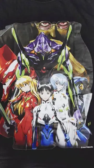 EVANGELION 에반게리온 아야나미 레이 아스카 랑그레이 신지 티셔츠