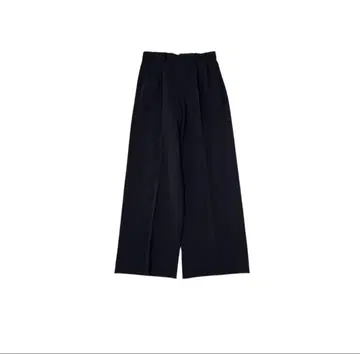 25SS Spick and Span 더블 크로스 투 턱 팬츠 네이비