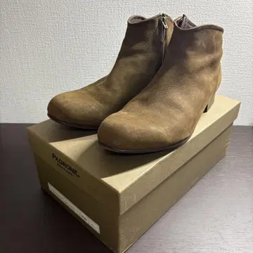 PADRONE 브라운 사이드 고어 부츠