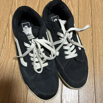 반스 블랙 스웨이드 스니커즈