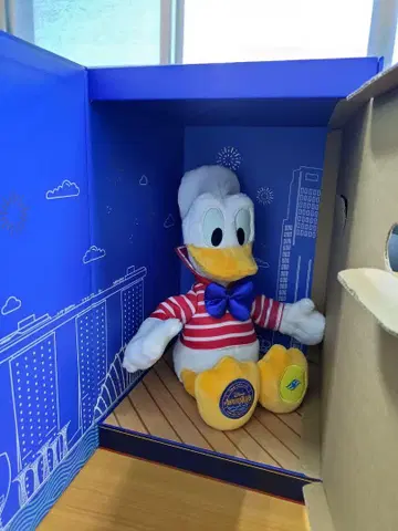 디즈니 크루즈 라인 도널드 덕 봉제 인형