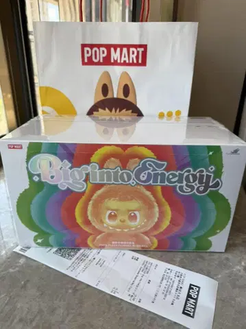 POP MART Big into Energy 미개봉 새상품