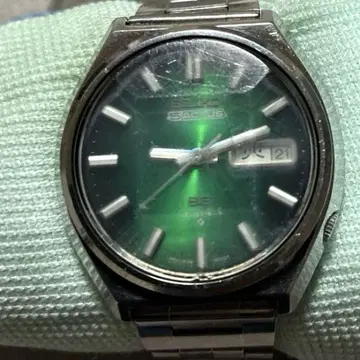 쇼와, 초희귀, 그린 다이얼 세이코 파이브 액터스 SEIKO 23석