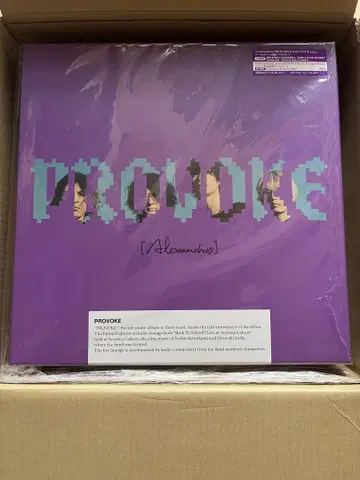 [Alexandros] PROVOKE 완전 생산 한정판 미개봉 새상품