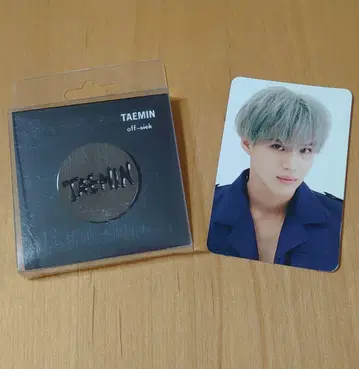 태민 TAEMIN offsick 트레이딩 카드 & 배지 세트
