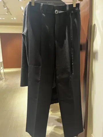 질샌더 블랙 슬랙스 44