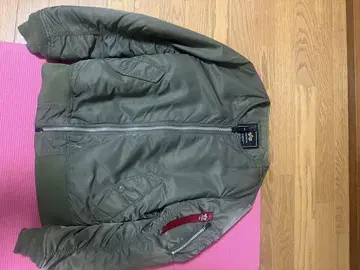 올리브 MA-1 스타일 자켓