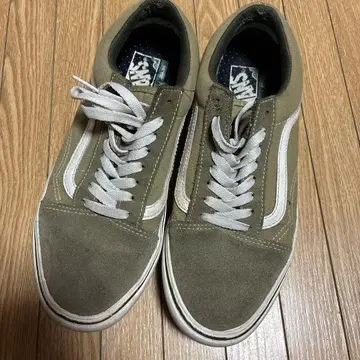Vans 올리브 스웨이드 스니커즈