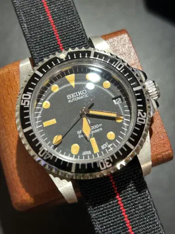 앤티크 커스텀 NH35A 오토매틱 무브먼트 탑재 39.5mm 돔 렌즈