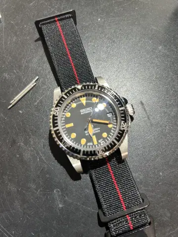 앤티크 커스텀 NH35A 오토매틱 무브먼트 탑재 39.5mm 돔 렌즈