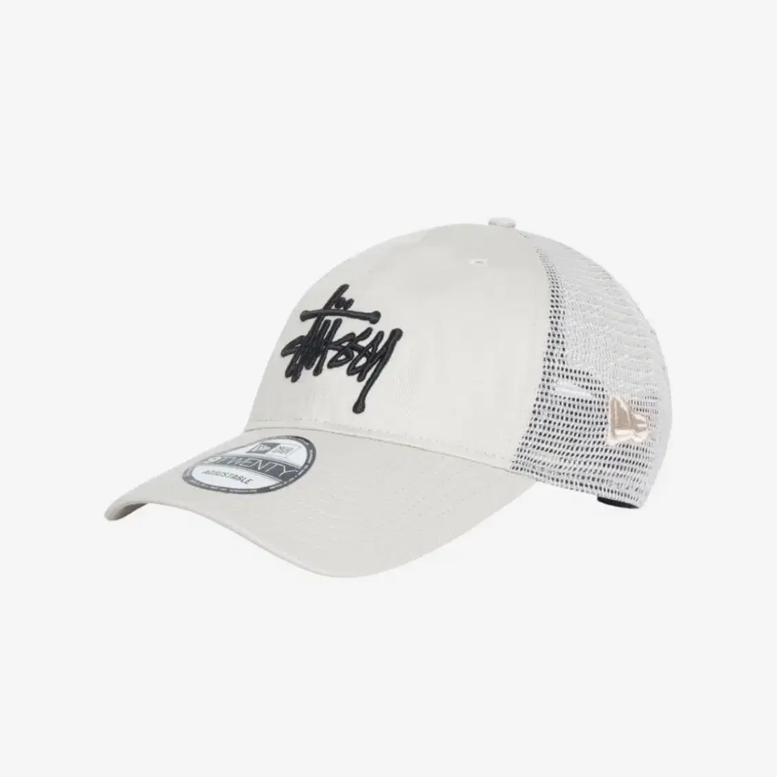 Stussy New Era 9Twenty Basic Trucker Stone on Bunjang Global