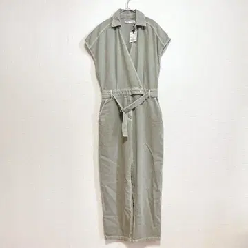 ZARA 자라 올리브 그린 어스 컬러 M 사이즈 오버롤 작업복