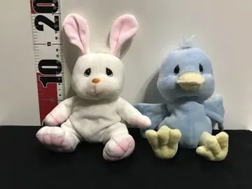TENDER TAILS 토끼와 파랑새 봉제 인형 세트 (1997년 제작)