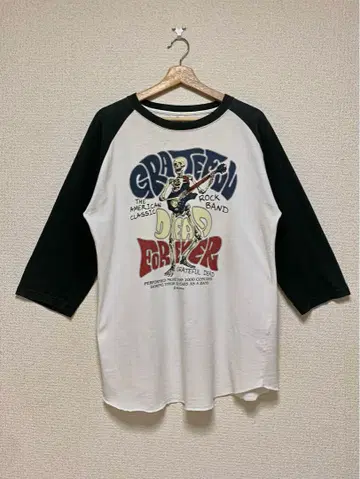 Gratetful Dead 00s 래글런 롱 T 2004 양면 프린트