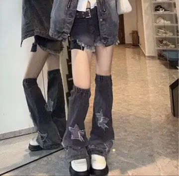 KsG 스타 프린트 레그 워머 숏 팬츠 완판템