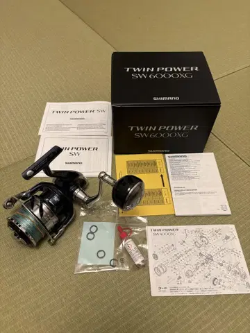 시마노 TWIN POWER SW 6000XG 낚시릴