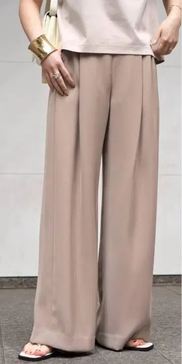 APSTUDIO Deuxieme Classe 이지 와이드 팬츠