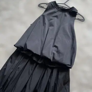 ZARA 자라 셋업 블랙 탱크탑 블랙 스커트 파티 드레스