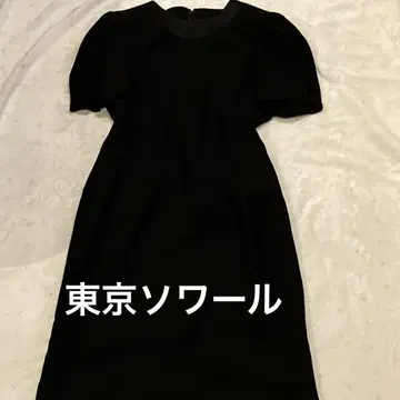 도쿄 소와르 포멀 반팔 원피스 11호 어깨 패드