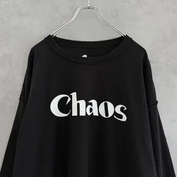 ISNESS MUSIC 이즈네스 뮤직 CHAOS 롱 T
