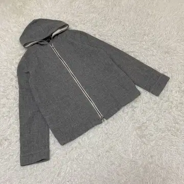 아페쎄 집업 후드티 겉옷 깔끔한 그레이 S
