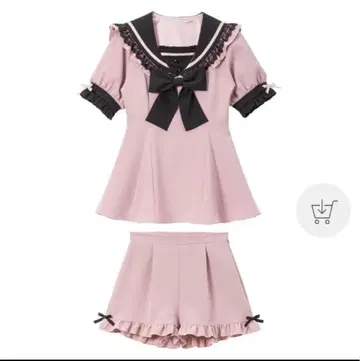 디어 마이 러브 셋업 핑크 양산형 지뢰계