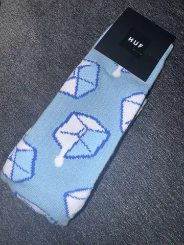 HUF ICE MELT SOCK 라이트 블루
