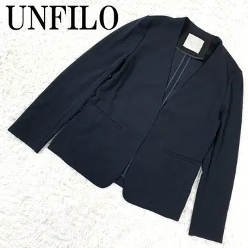UNFILO 안필로 노카라 자켓 네이비 M B908