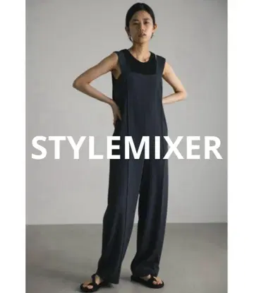 STYLEMIXER 살로펫 핀턱 릴랙스 올인원 그레이 M