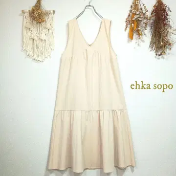 에카 소포 ehka sopo 티어드 슬리브리스 원피스