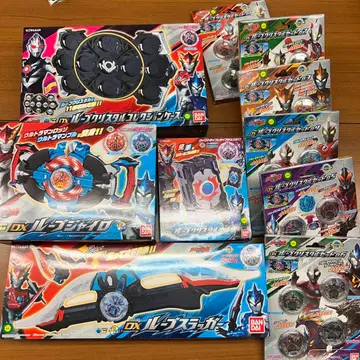 울트라맨 루브 신상품 DX 완구 세트 루브 크리스탈 변신 덤