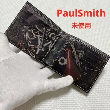 미사용 PaulSmith 폴 스미스 가죽 두겹 지갑 블랙 검정