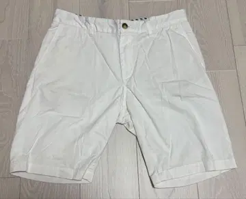 FREAK'S STORE 화이트 코튼 숏팬츠 L 사이즈