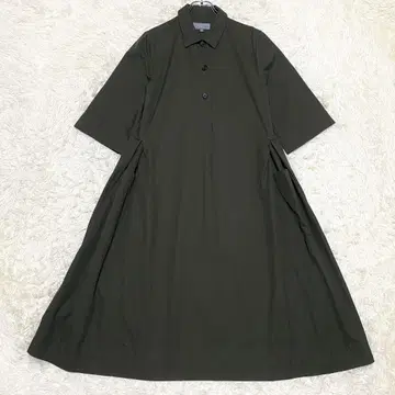컨디션 최상 마가렛 호웰 23SS WARM COTTON 셔츠 원피스