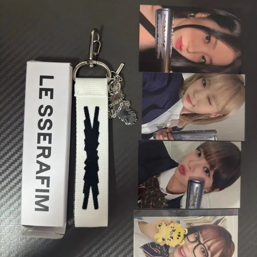 LE SSERAFIM & Android キーチェーン @gwangsoonnie's video Tweet