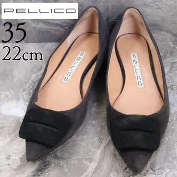 PELLICO 펠리코 22 플랫 펌프스 스웨이드 애니마 ANIMA