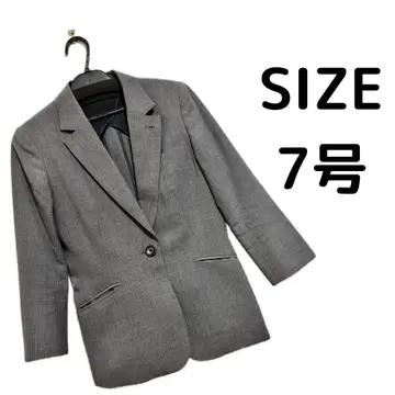 스트라이프 수트 7호 그레이 여성용 자켓 스커트 팬츠