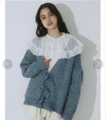 메리 제니 리본 가디건